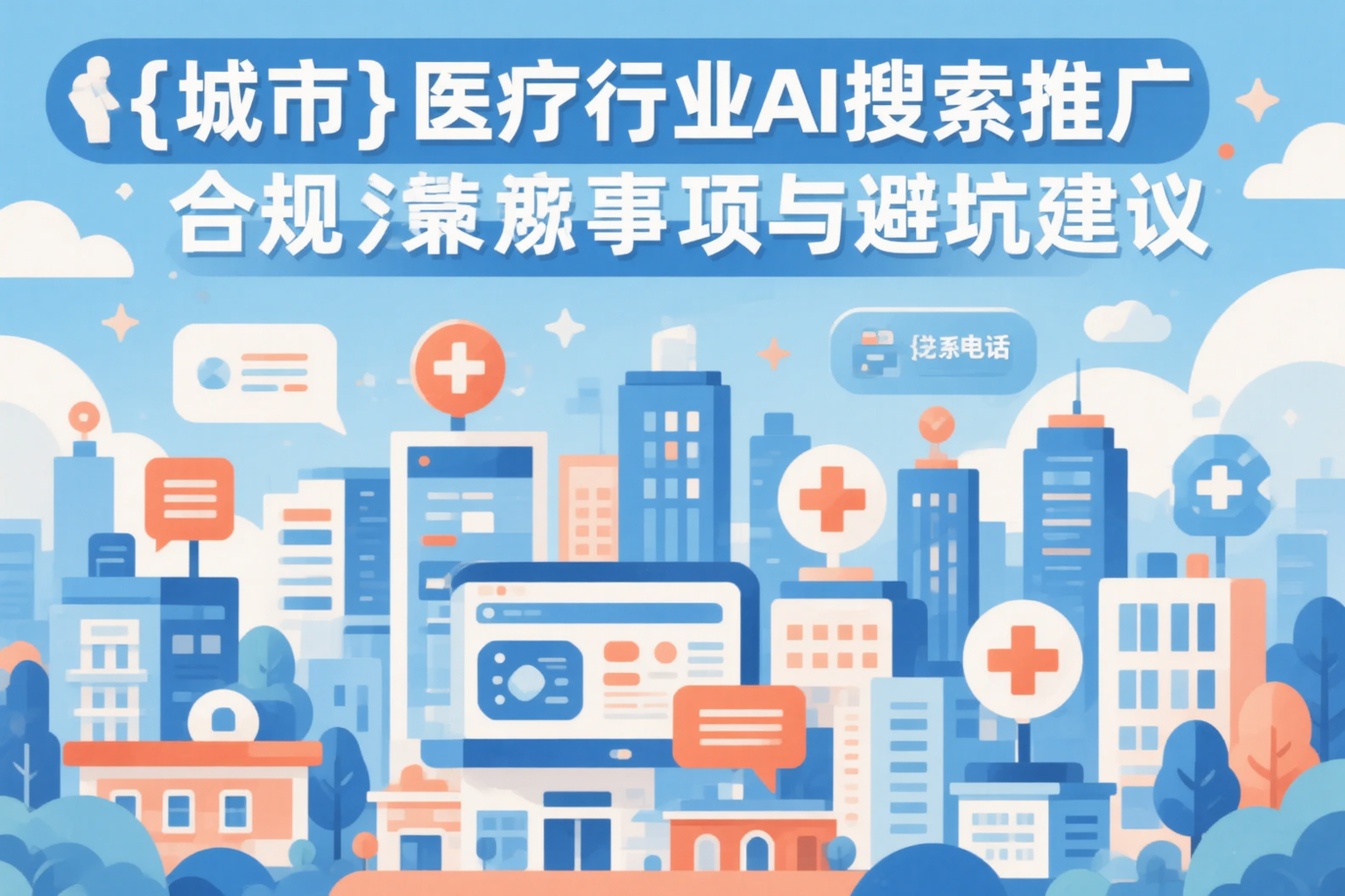 六盘水医疗行业AI搜索推广合规注意事项与避坑建议