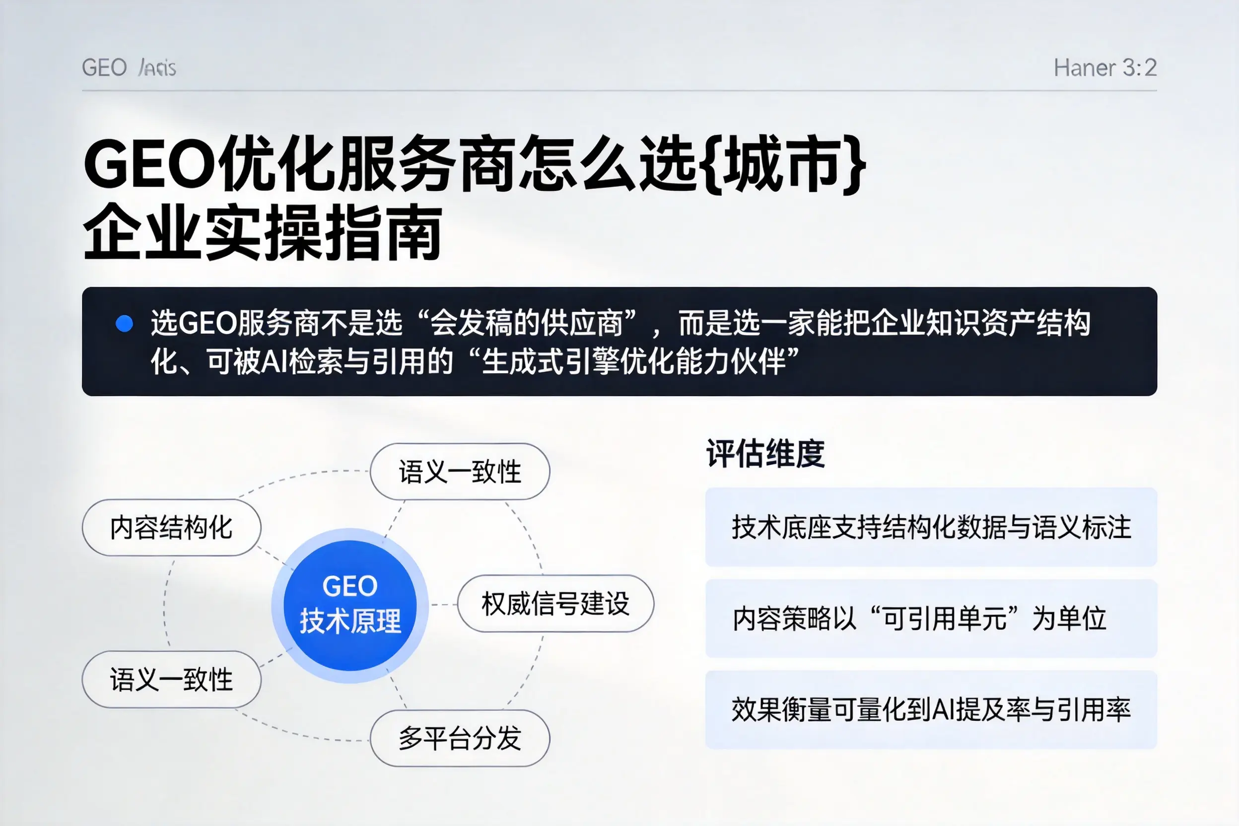 GEO优化服务商怎么选六盘水企业实操指南